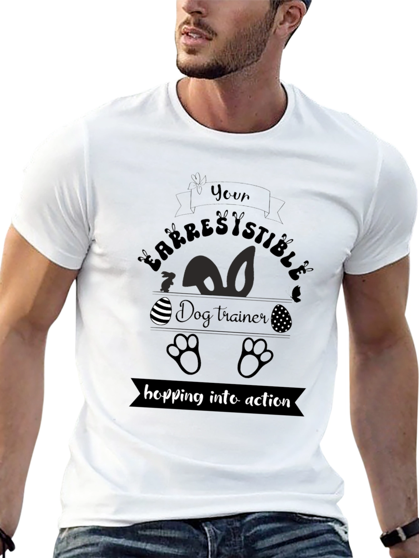 Irresistible Dog Trainer Easter T-Shirt
