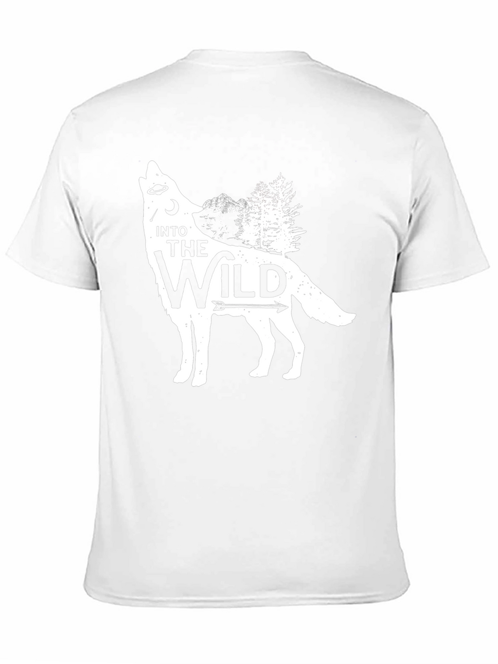 Into the Wild Wolf Graphic T-Shirt