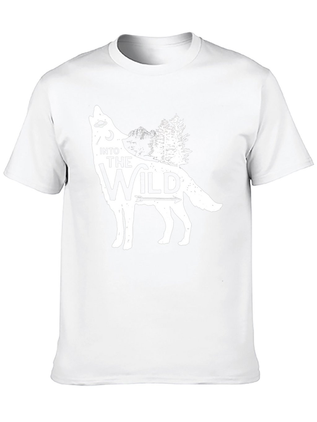 Into the Wild Wolf Graphic T-Shirt