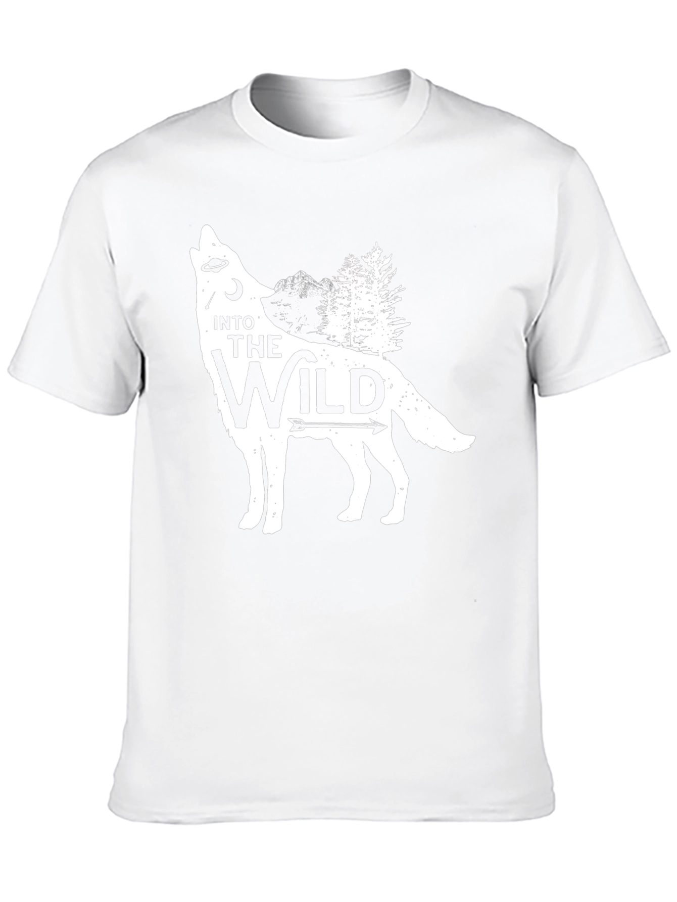 Into the Wild Wolf Graphic T-Shirt