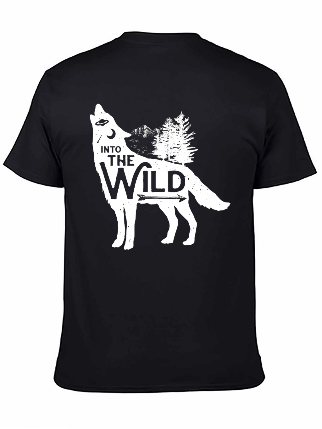 Into the Wild Wolf Graphic T-Shirt