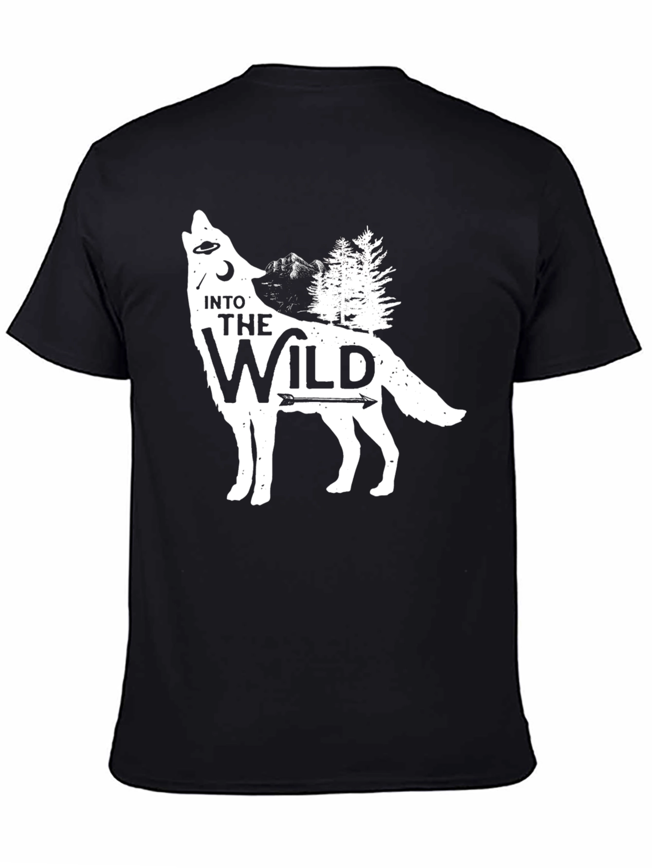 Into the Wild Wolf Graphic T-Shirt