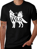 Into the Wild Wolf Graphic T-Shirt