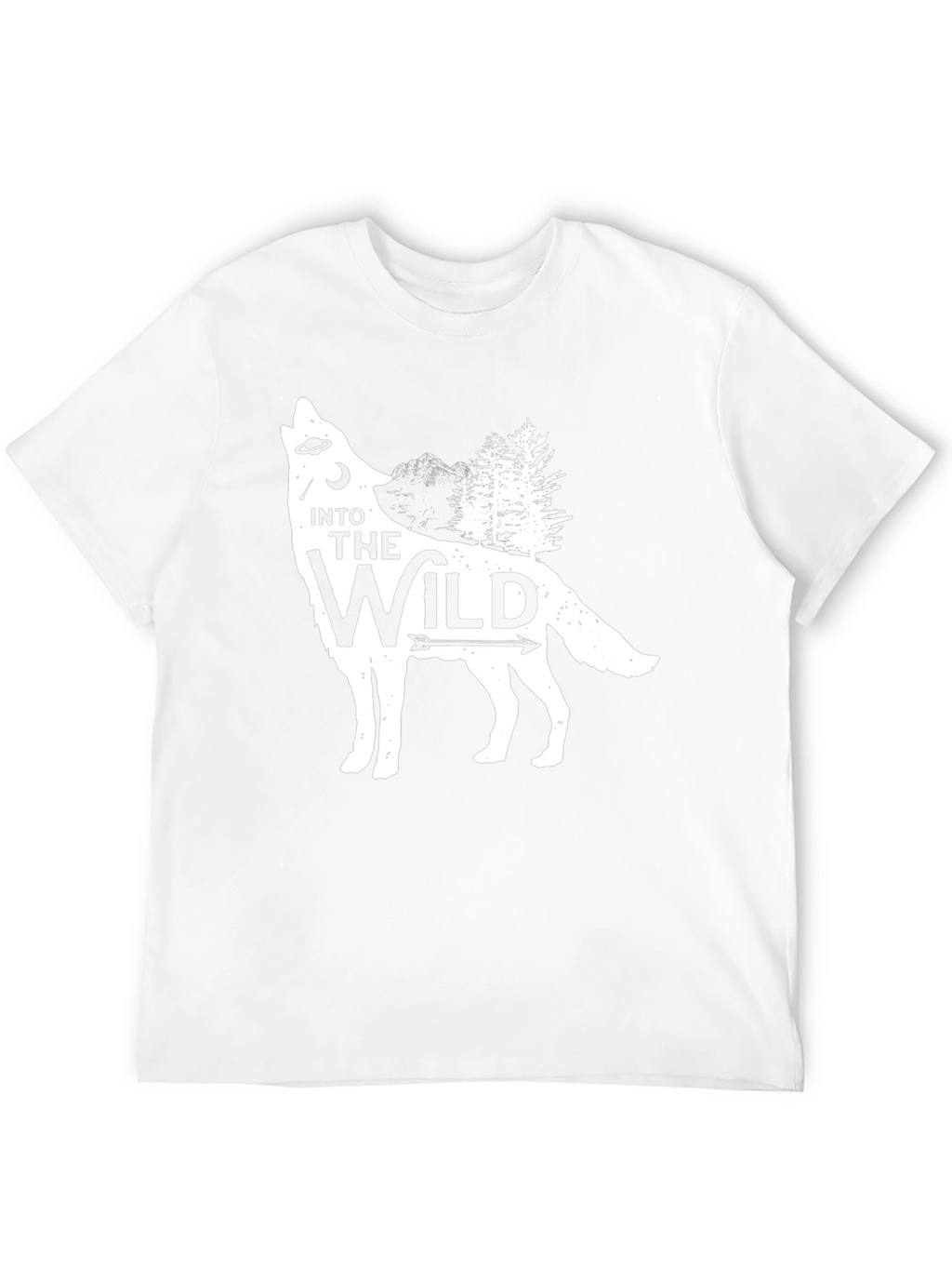 Into the Wild Wolf Graphic T-Shirt