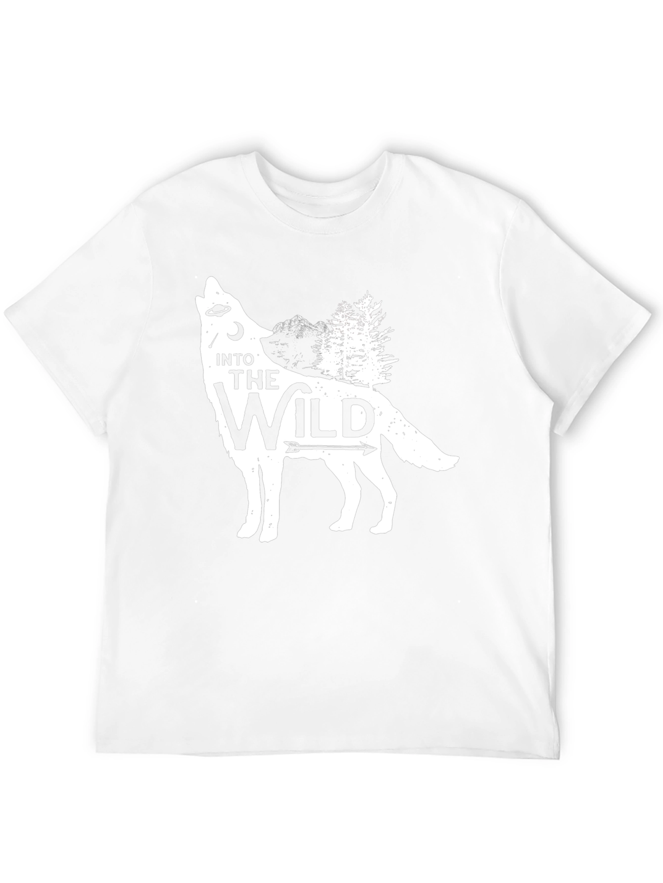 Into the Wild Wolf Graphic T-Shirt