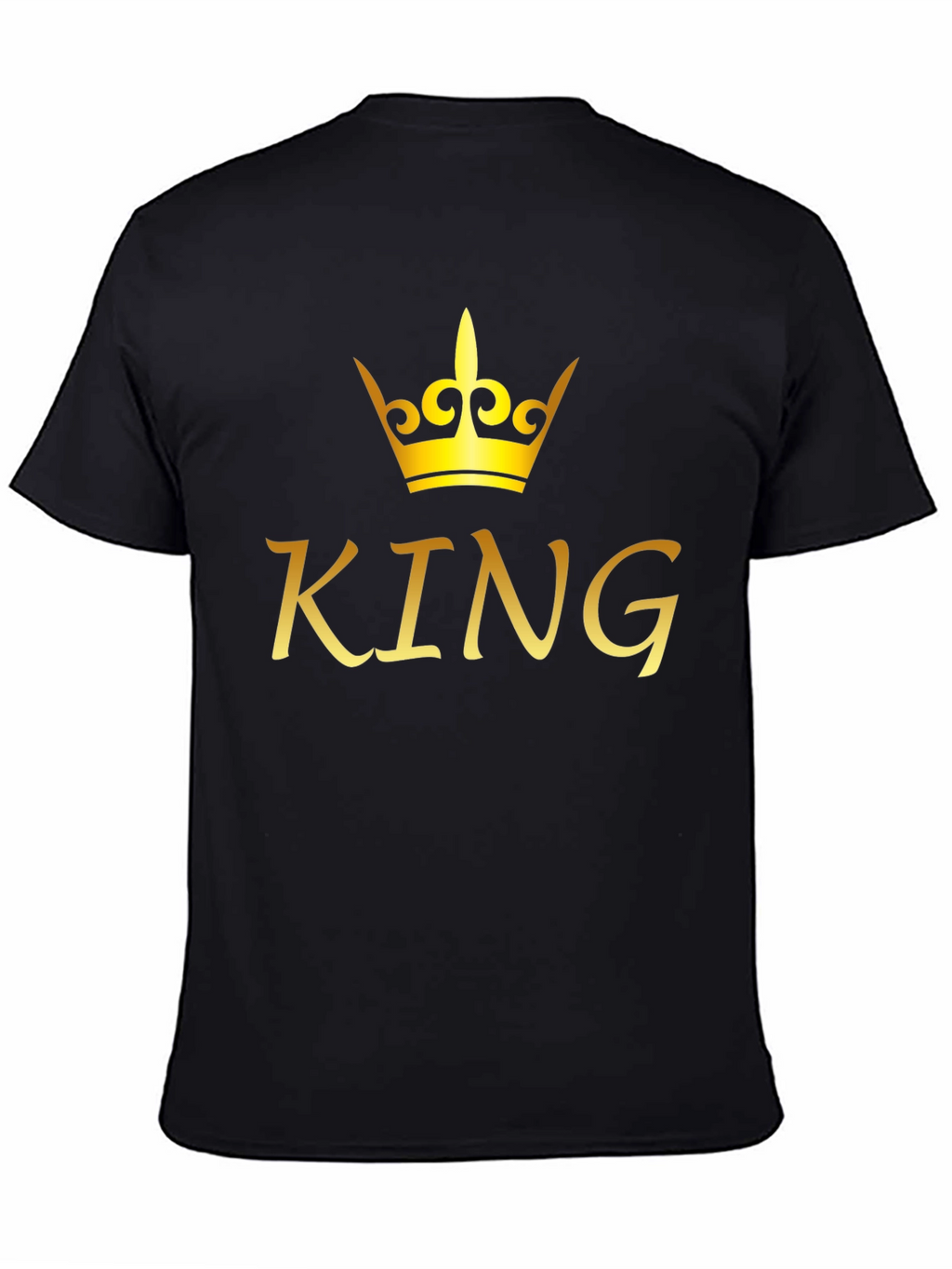 King Crown Graphic T-Shirt - Black