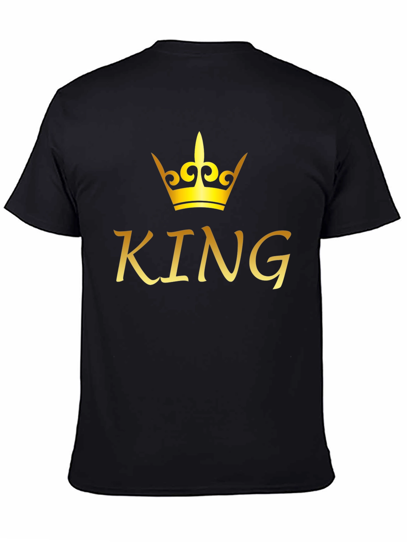King Crown Graphic T-Shirt - Black