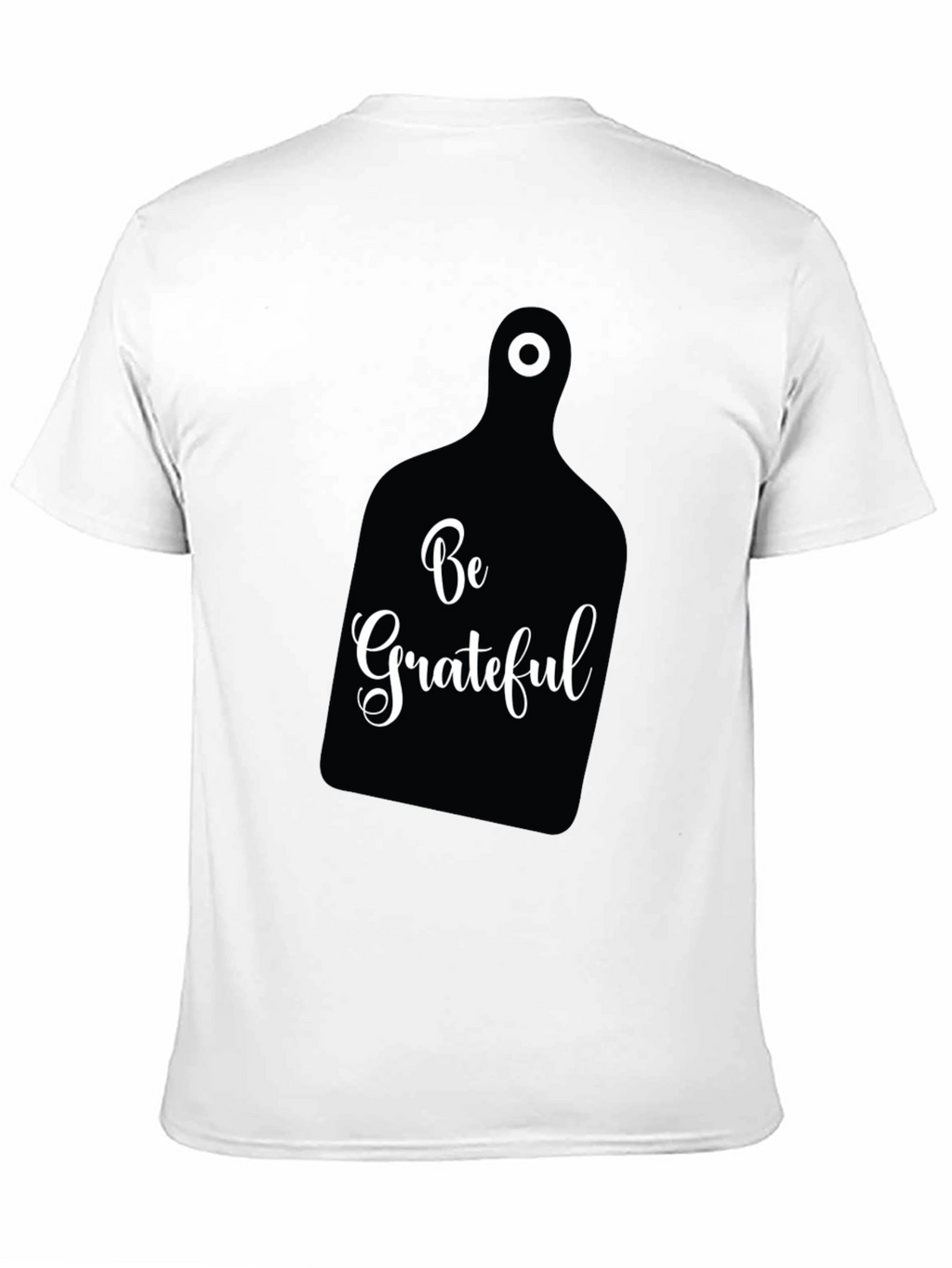 Be Grateful Black Graphic Tee