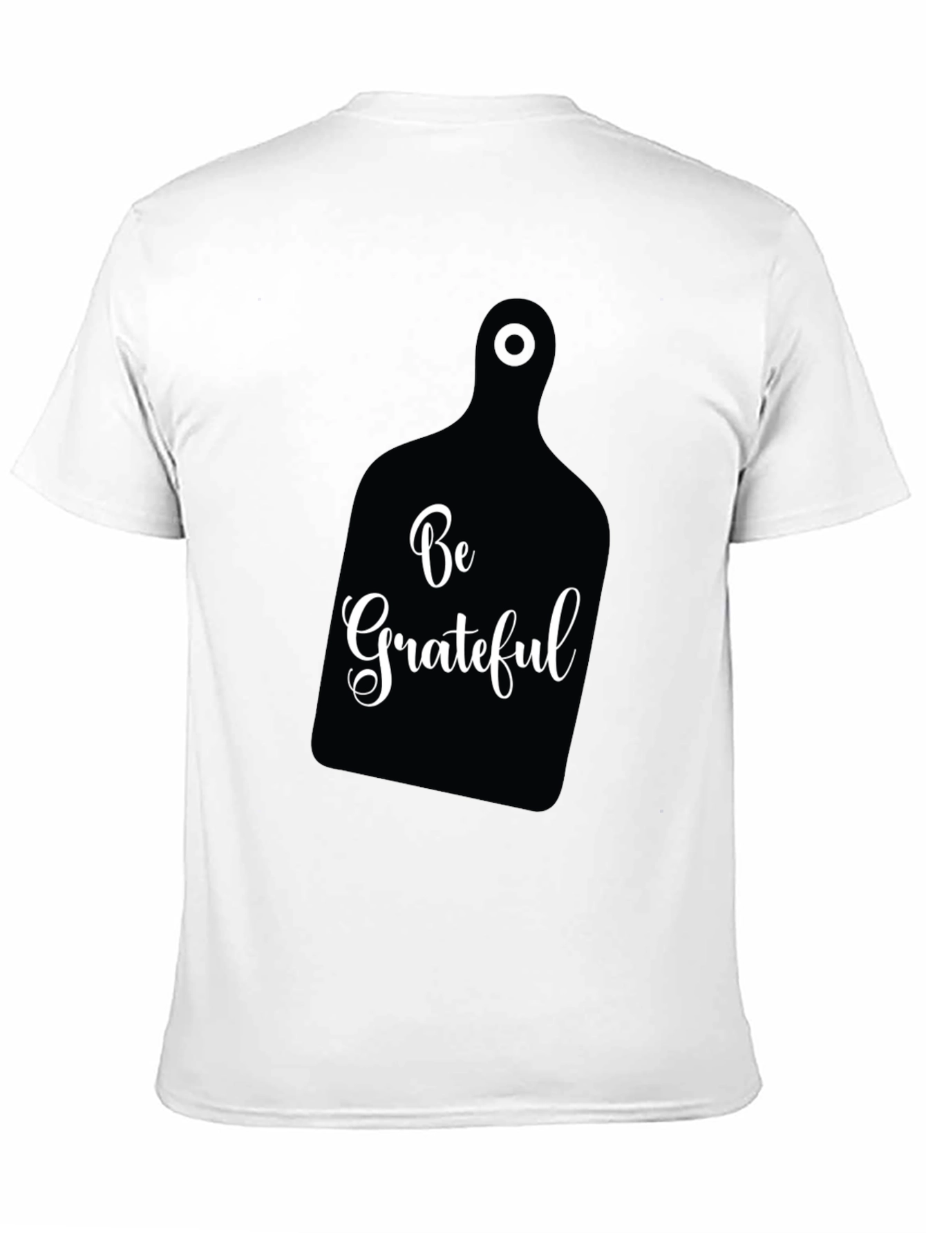 Be Grateful Black Graphic Tee