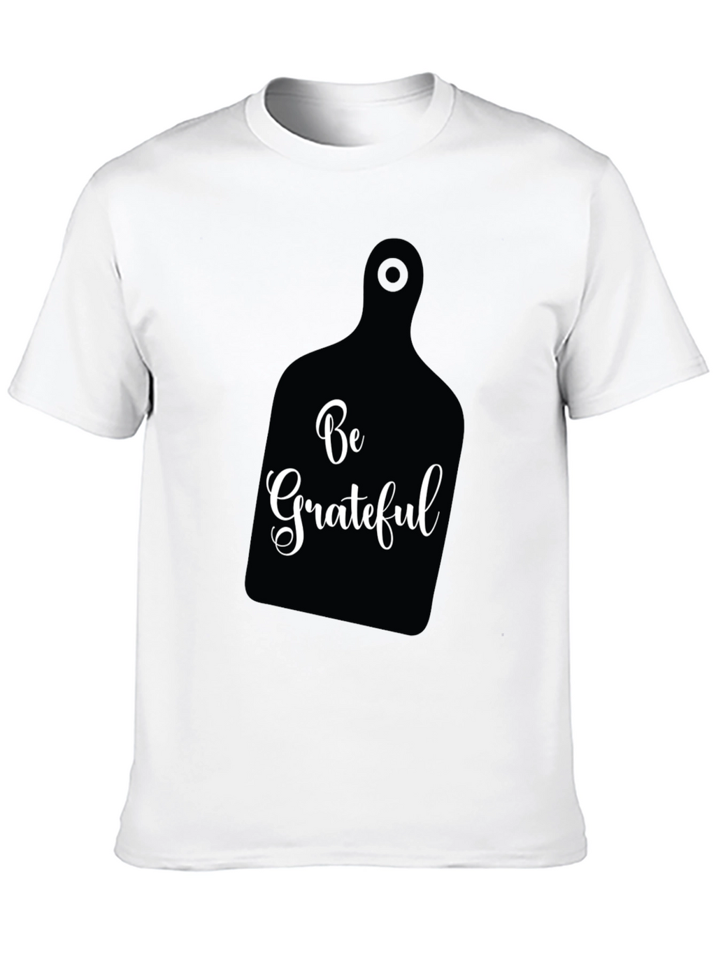 Be Grateful Black Graphic Tee