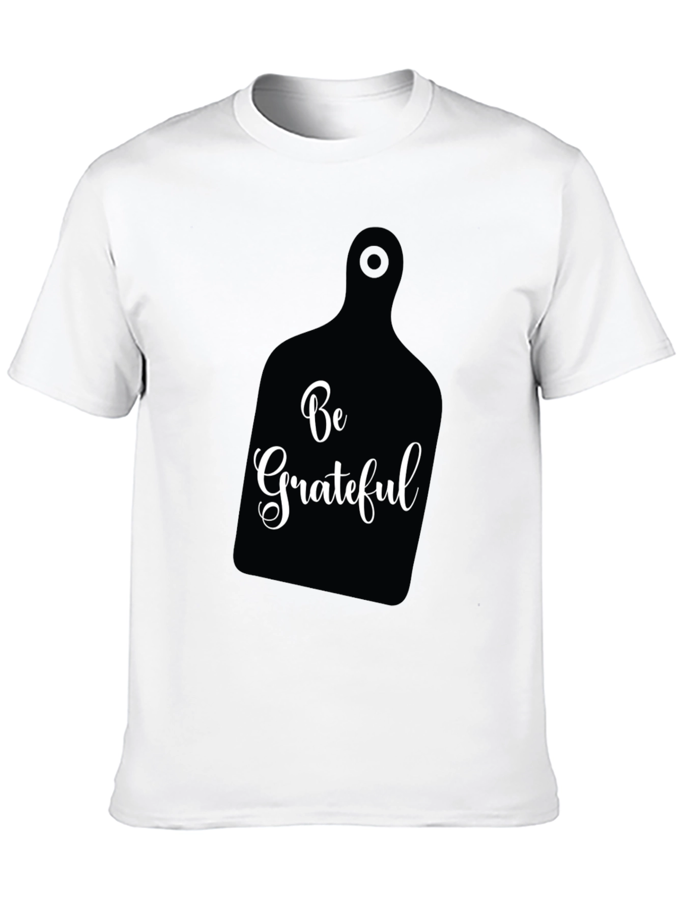 Be Grateful Black Graphic Tee
