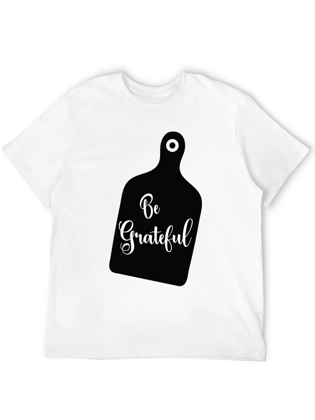 Be Grateful Black Graphic Tee
