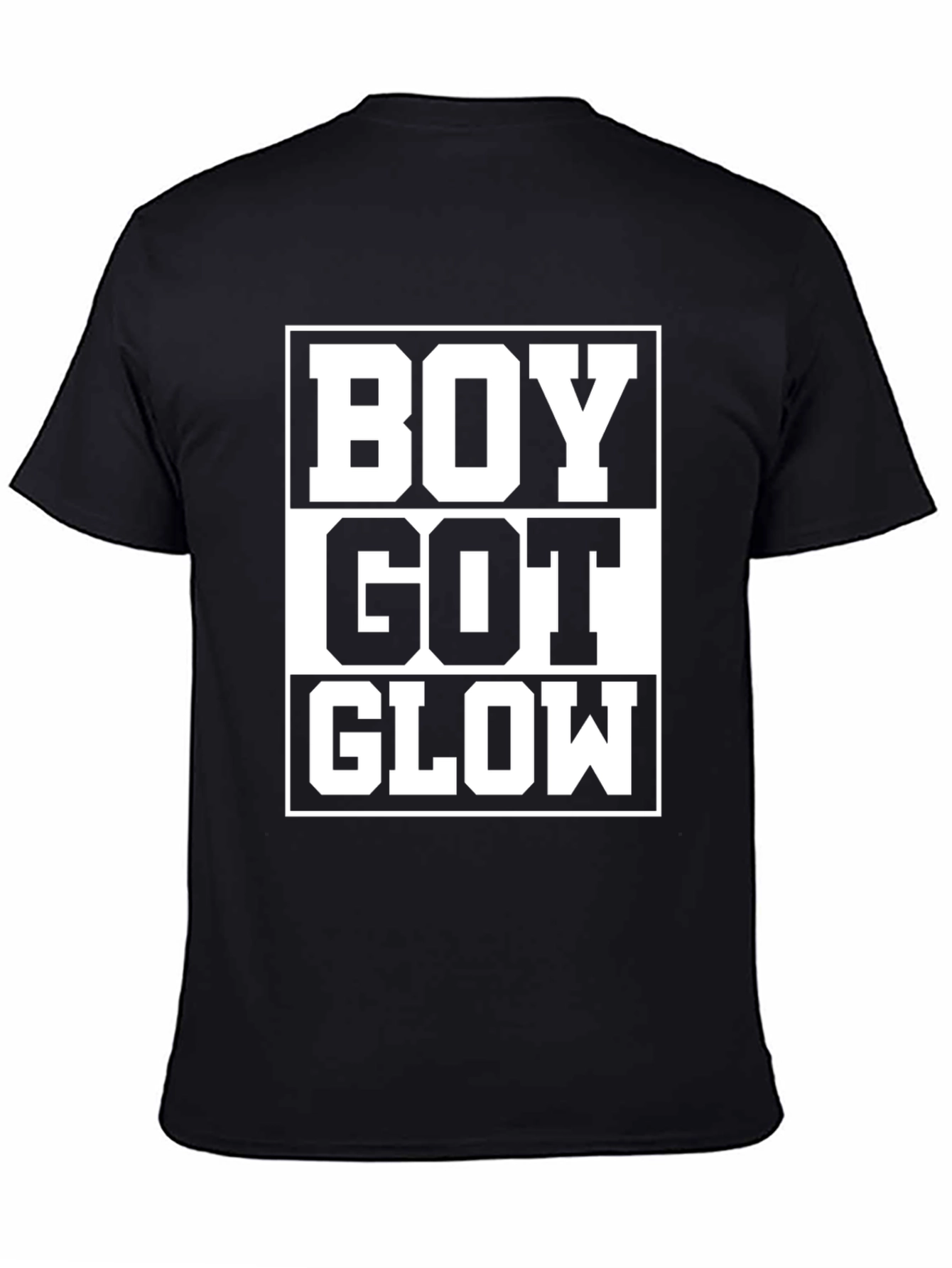 Boy Got Glow Graphic T-Shirt - Trendy Streetwear Tee