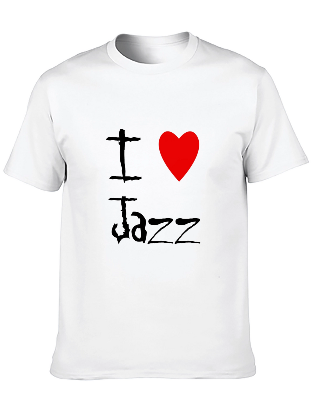 I Heart Jazz T-Shirt - Classic Design