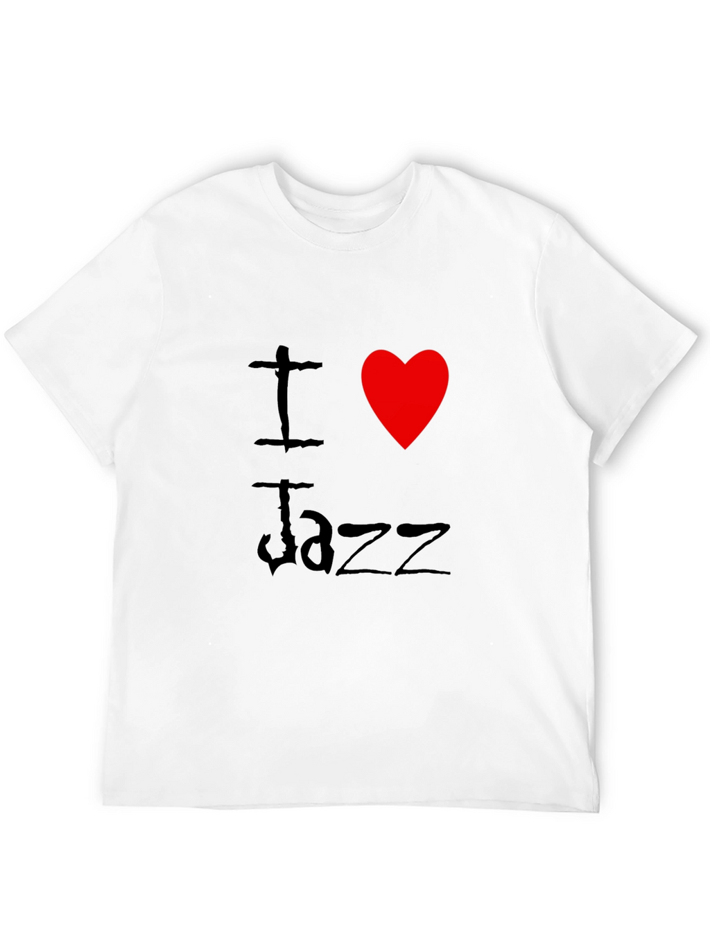 I Heart Jazz T-Shirt - Classic Design