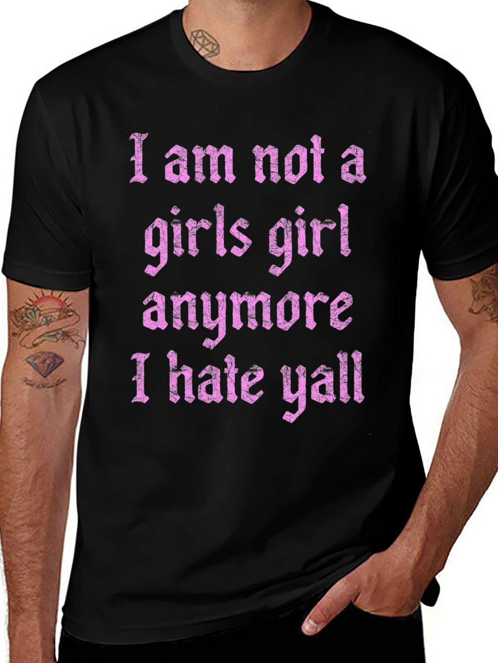 I Hate Yall Graphic T-Shirt