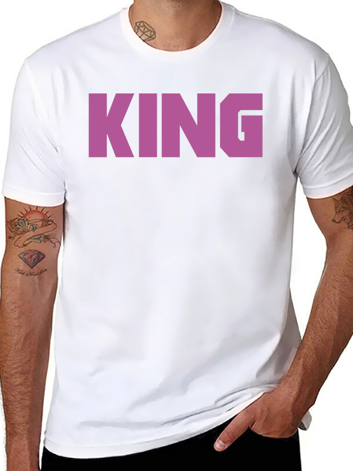 KING Graphic Tee - Stylish Mens T-Shirt