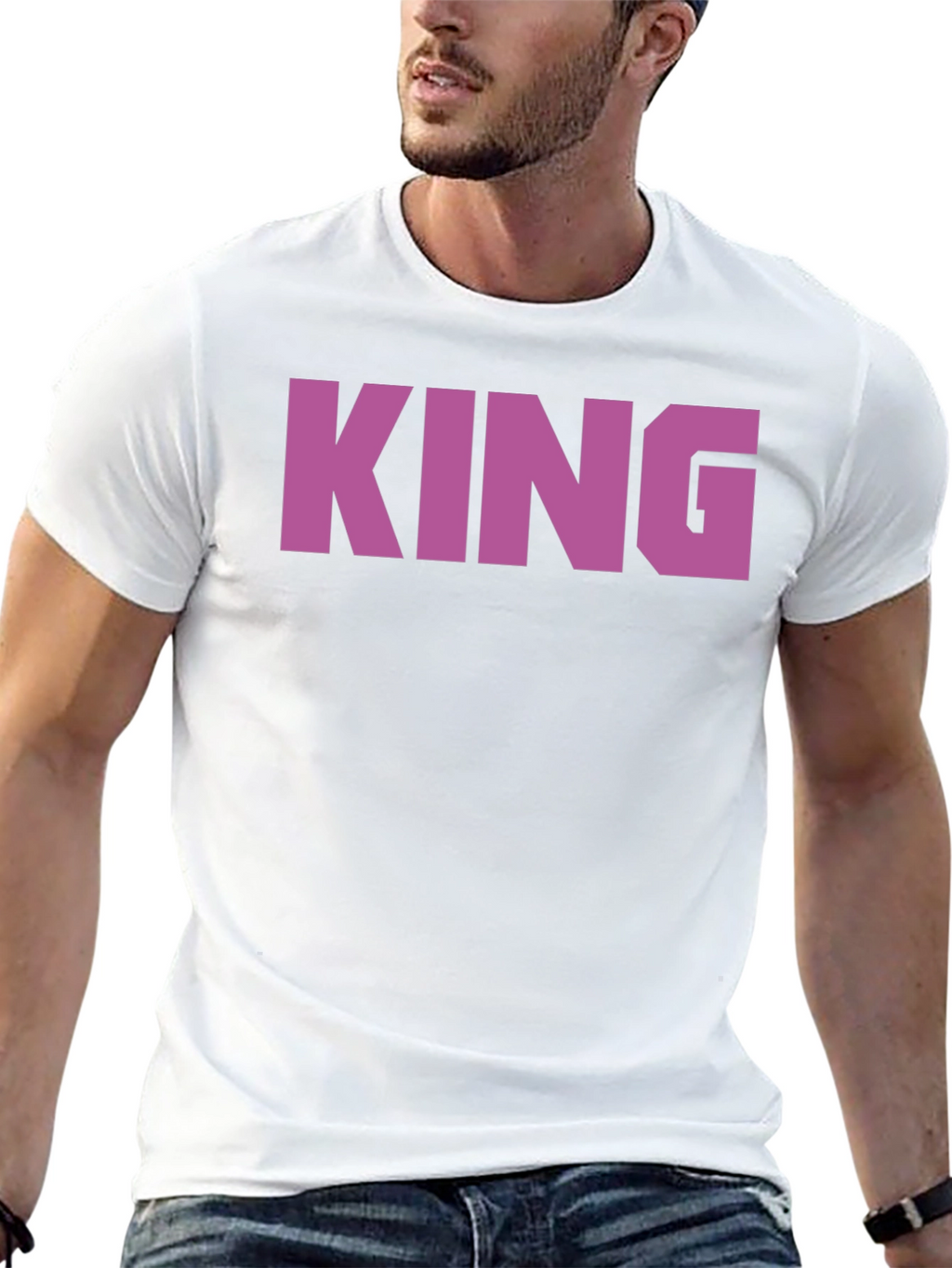 KING Graphic Tee - Stylish Mens T-Shirt