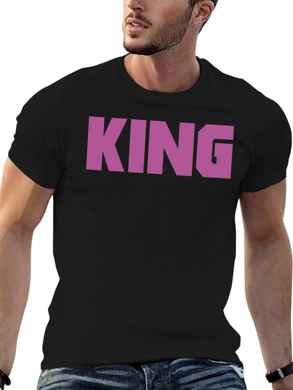 KING Graphic Tee - Stylish Mens T-Shirt