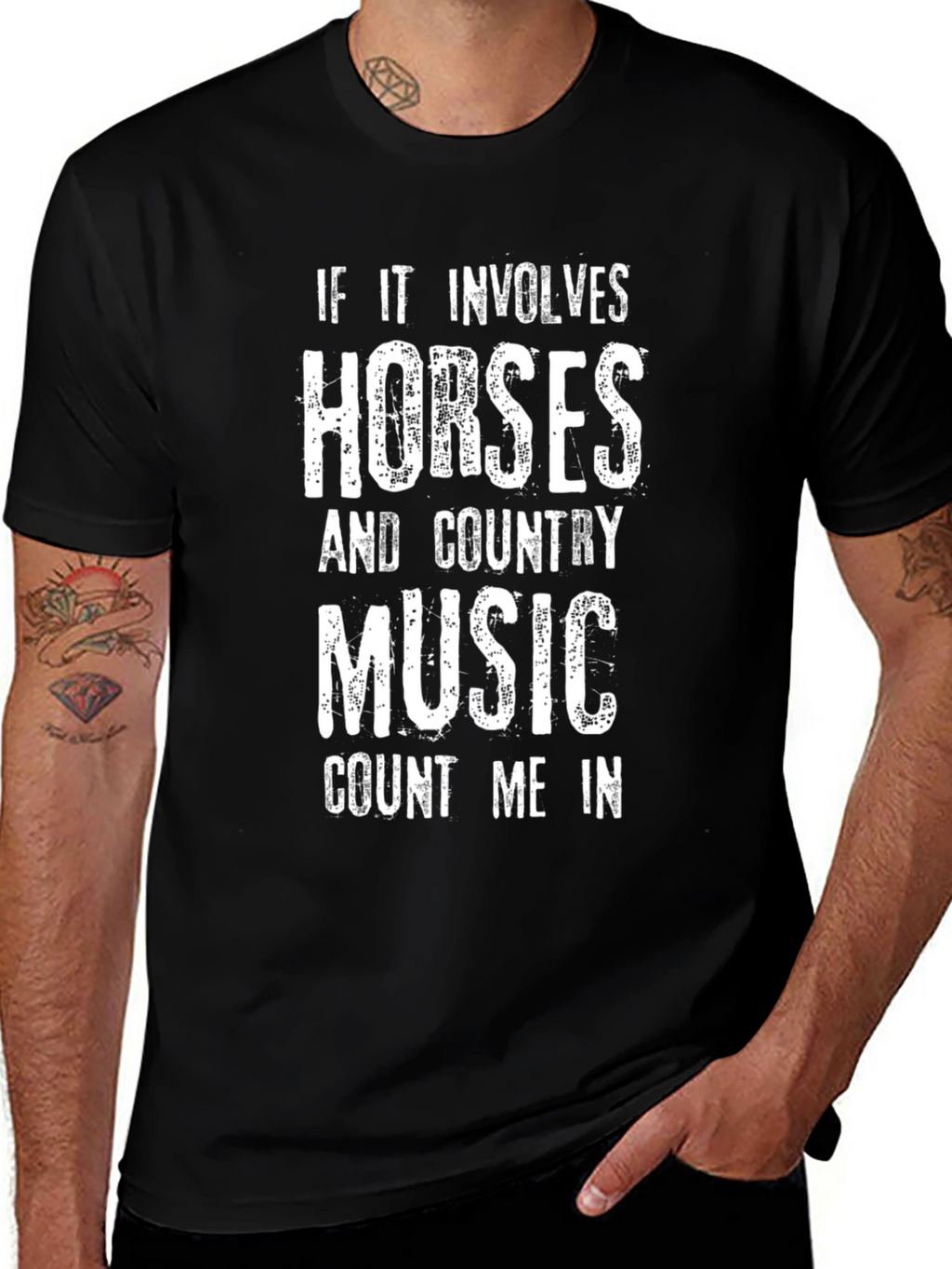 Horses & Country Music Tee