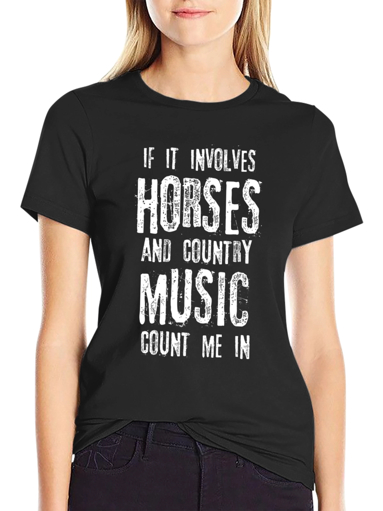 Horses & Country Music Tee