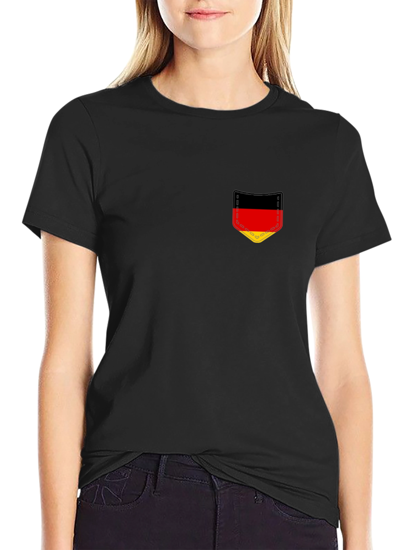 German Flag Pocket T-Shirt - Stylish Graphic Tee