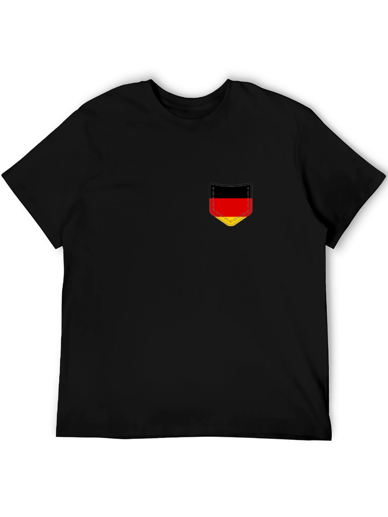 German Flag Pocket T-Shirt - Stylish Graphic Tee