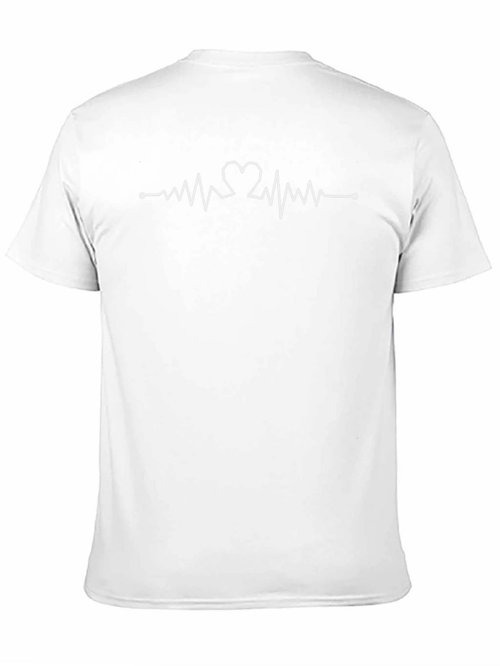 Heartbeat Heart Love Line Graphic T-Shirt