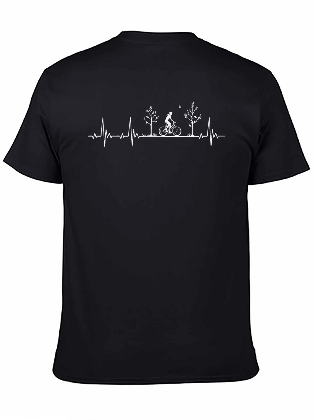 Heartbeat Biking T-Shirt - Nature Lovers Tee