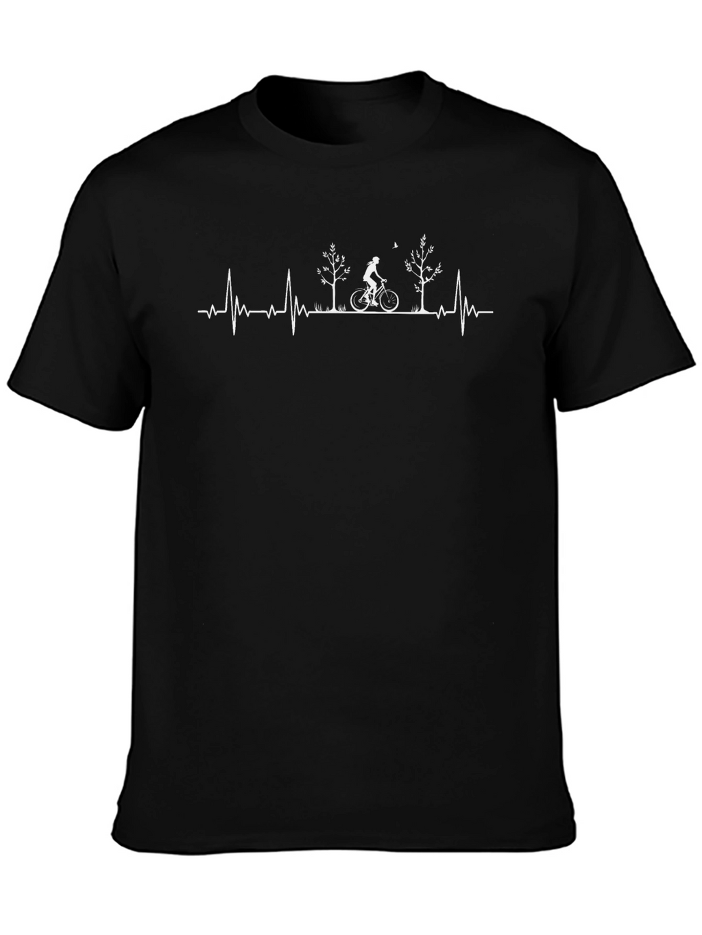 Heartbeat Biking T-Shirt - Nature Lovers Tee