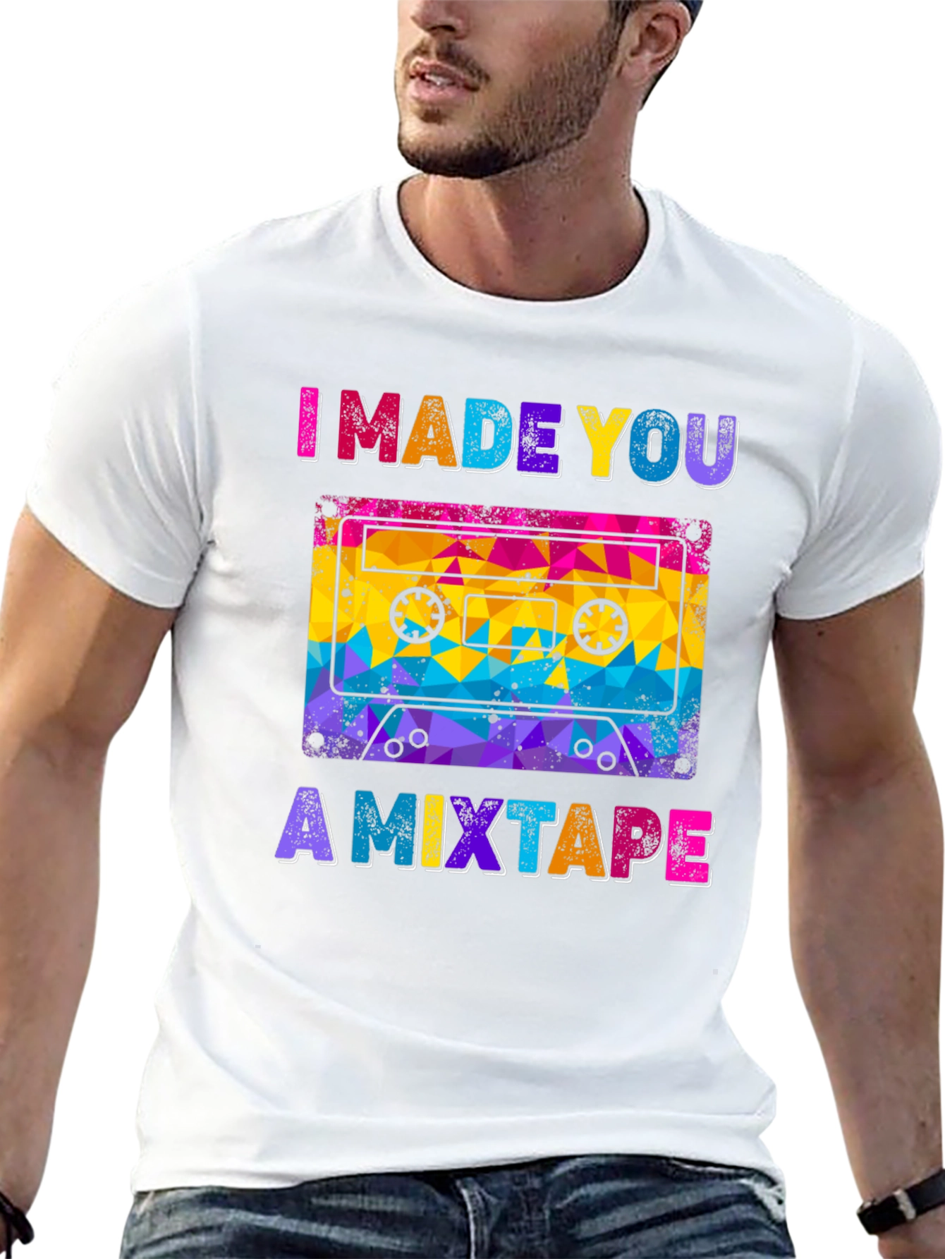 I Made You a Mixtape Retro T-Shirt
