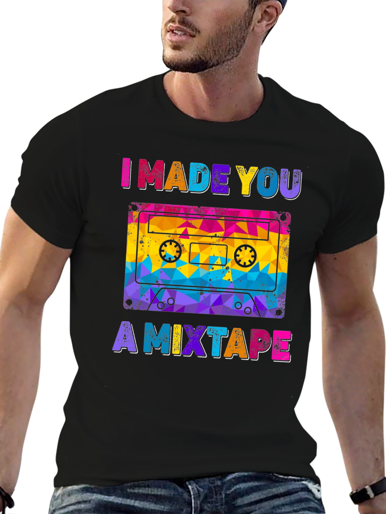 I Made You a Mixtape Retro T-Shirt