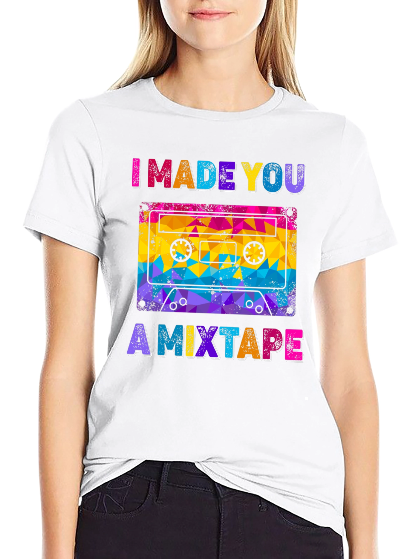 I Made You a Mixtape Retro T-Shirt