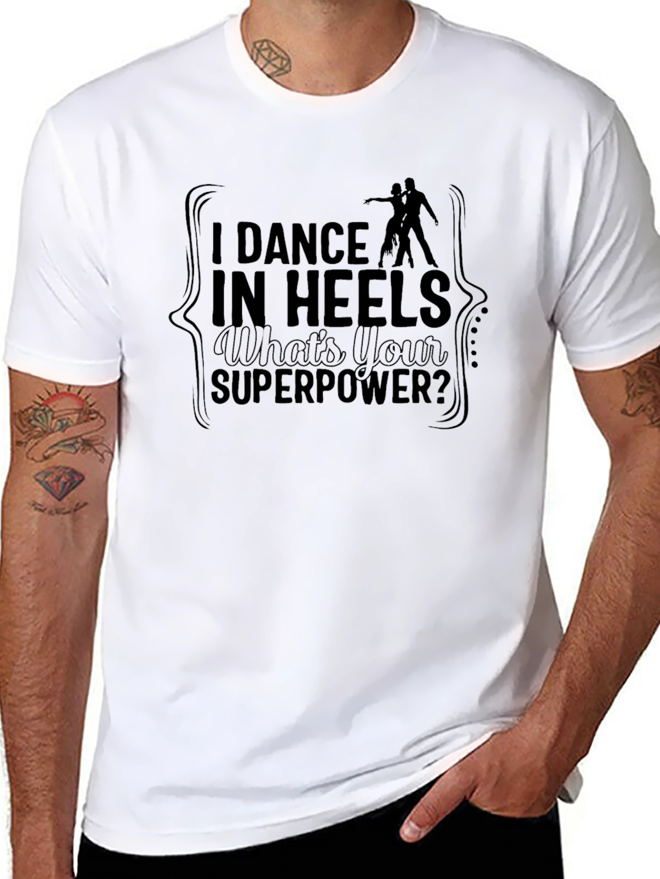 Dance in Heels T-Shirt - Superpower Tee