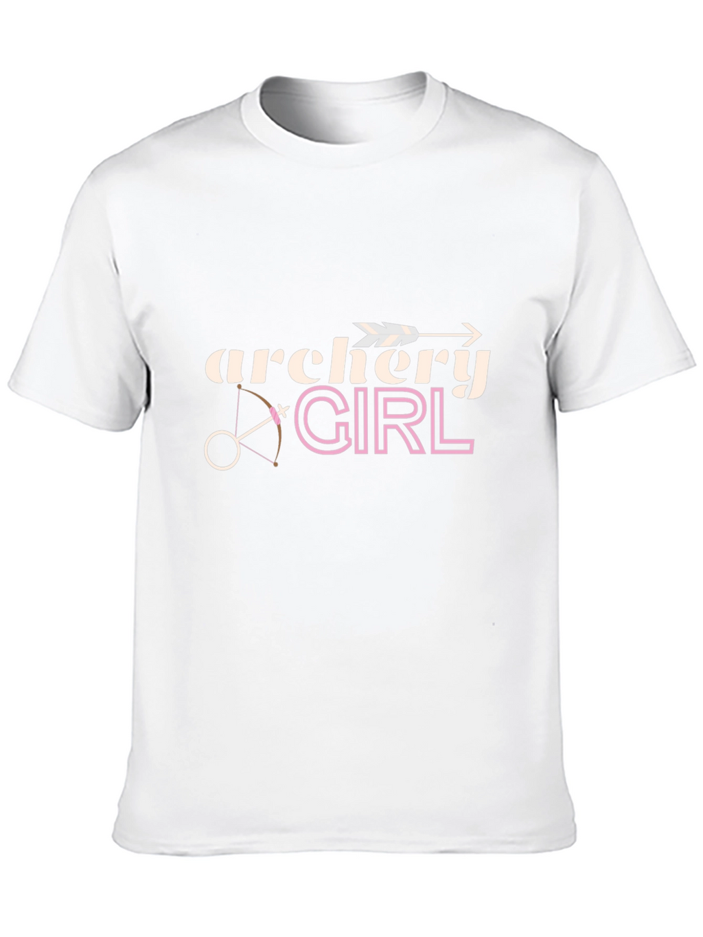 Archery Girl Black T-Shirt
