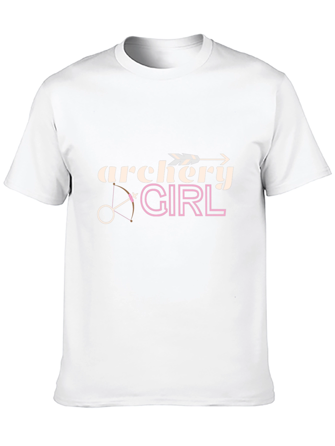 Archery Girl Black T-Shirt