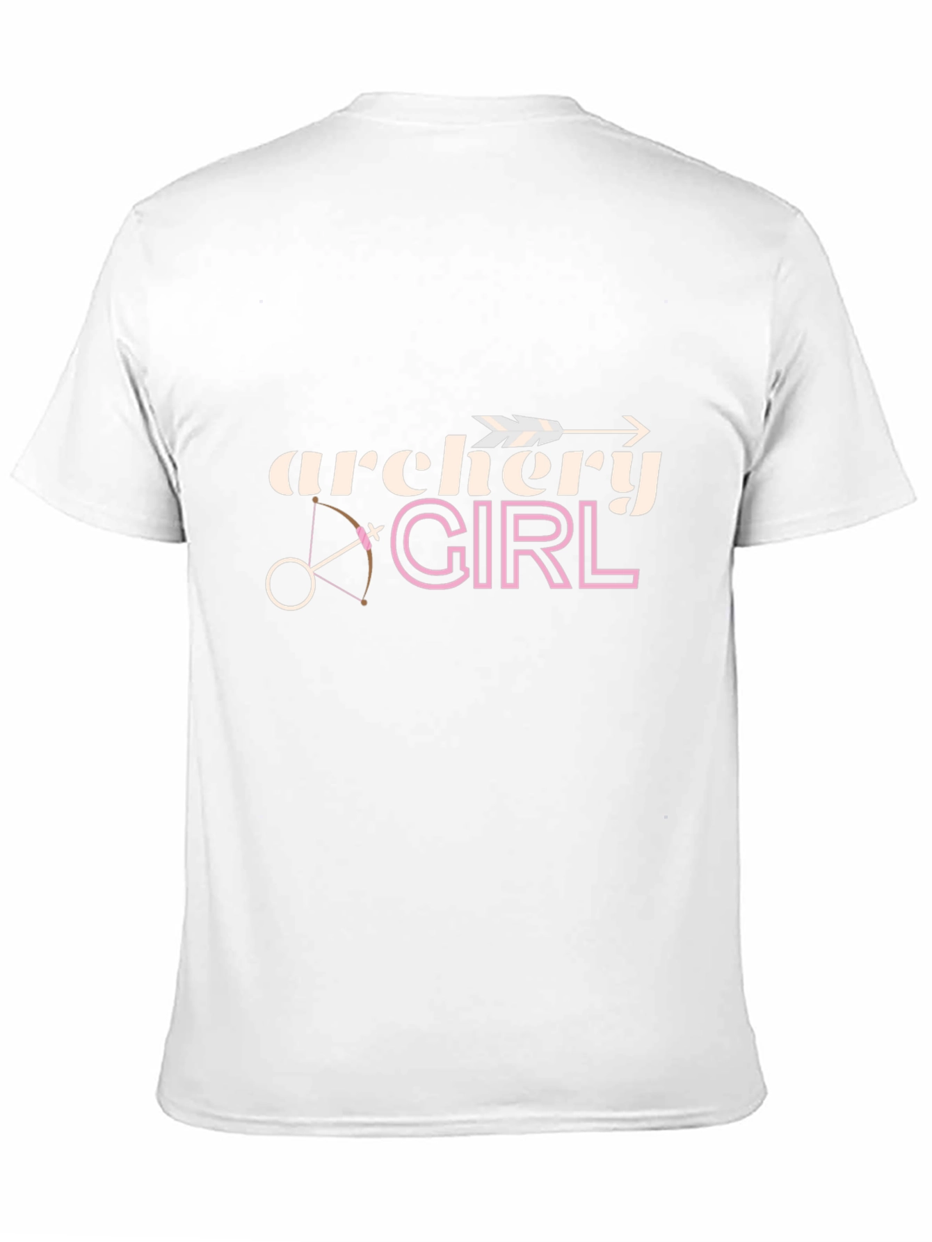 Archery Girl Black T-Shirt