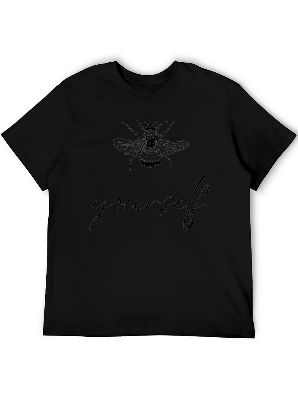 Bee Yourself Black T-Shirt
