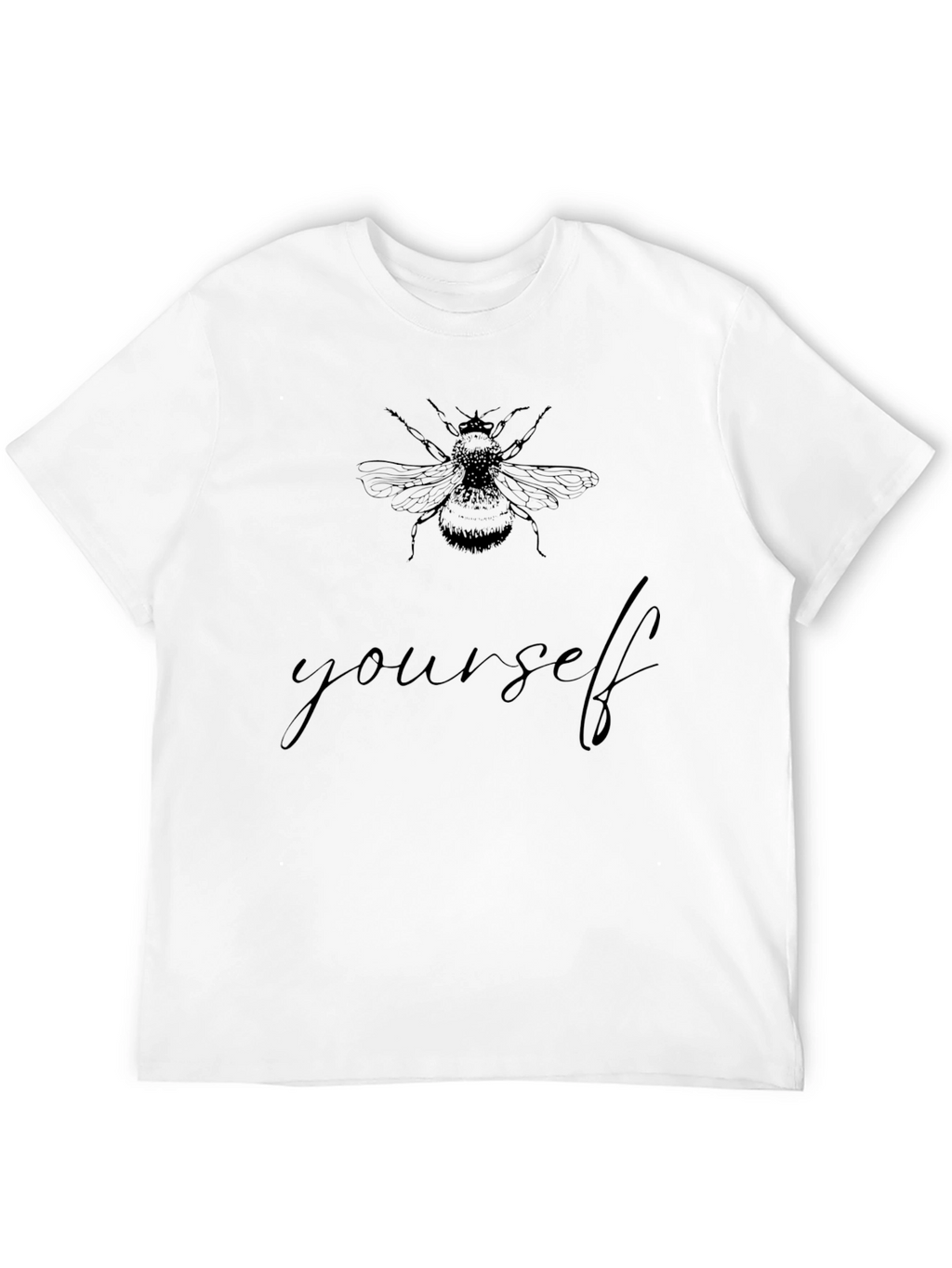 Bee Yourself Black T-Shirt