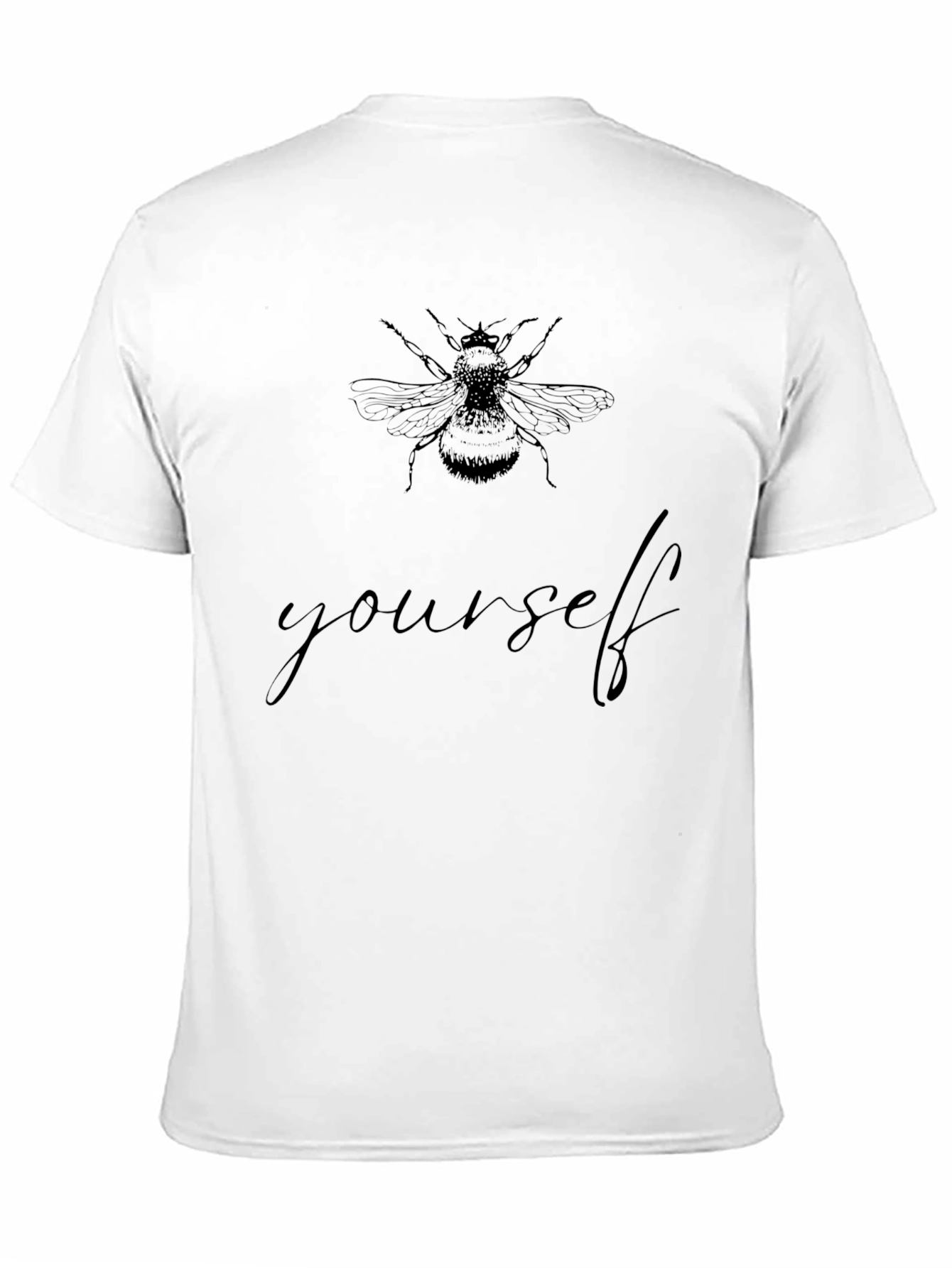 Bee Yourself Black T-Shirt