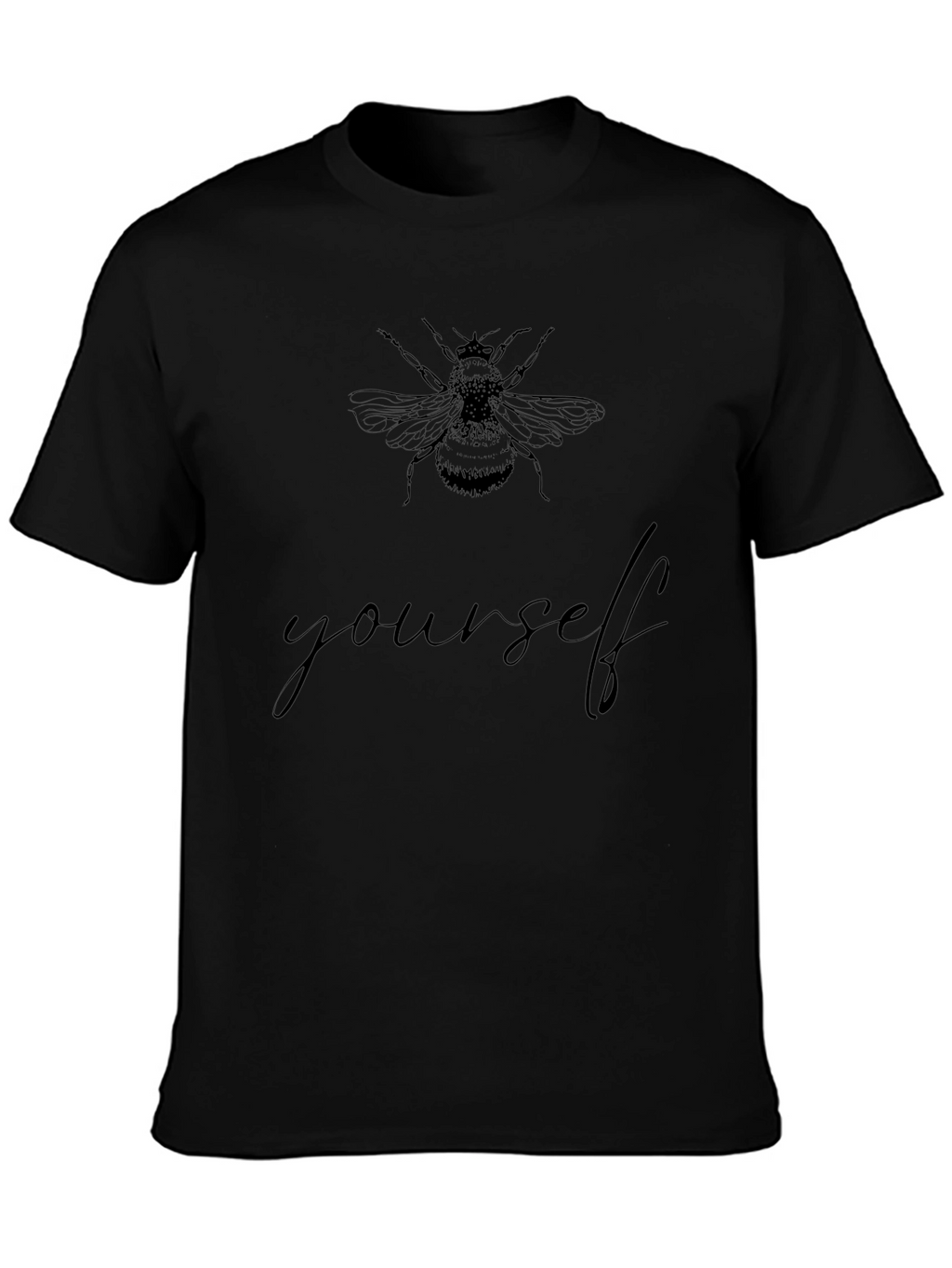 Bee Yourself Black T-Shirt