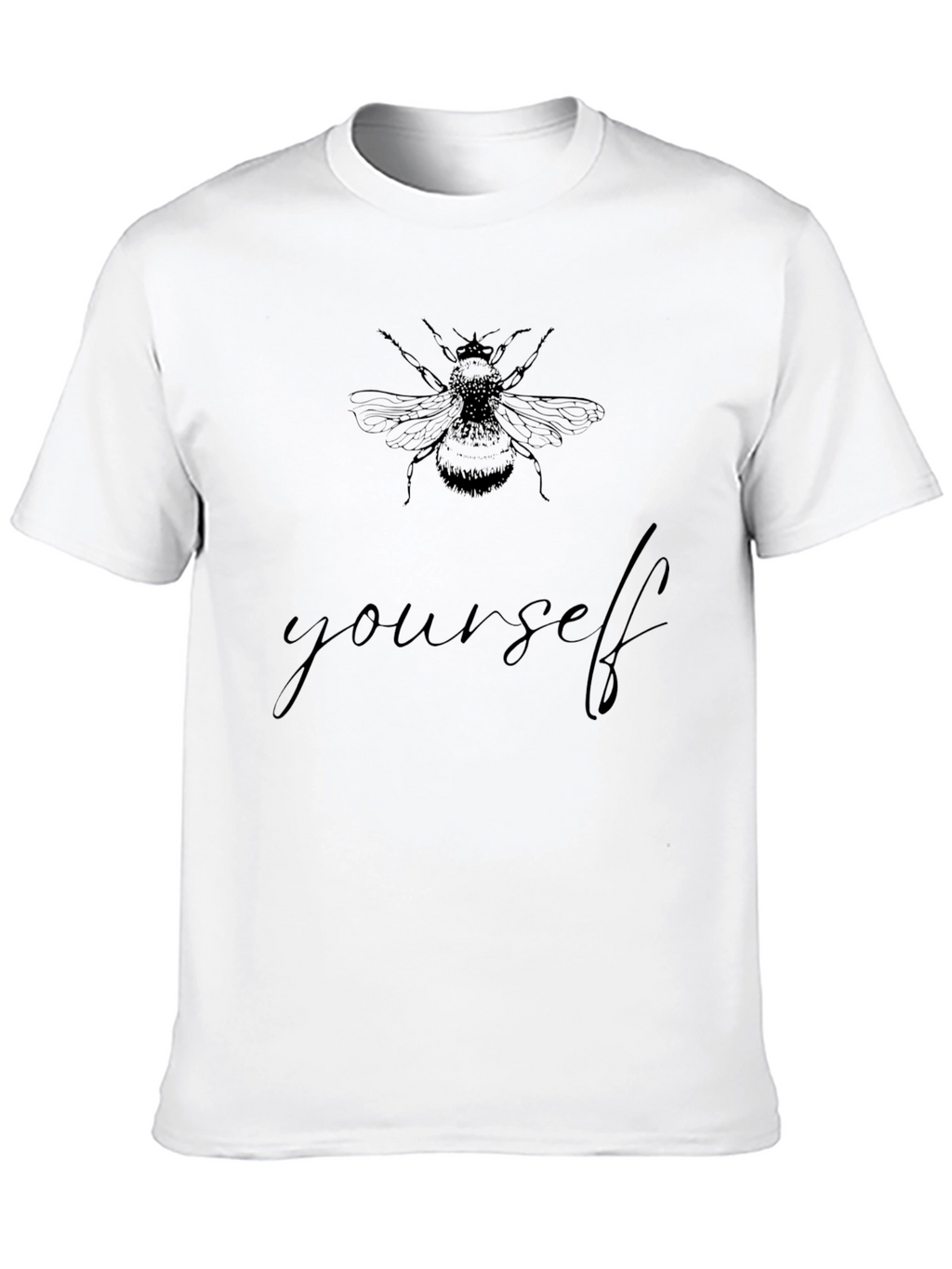 Bee Yourself Black T-Shirt