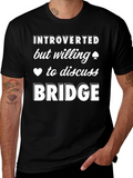 Introverted Bridge Player T-Shirt