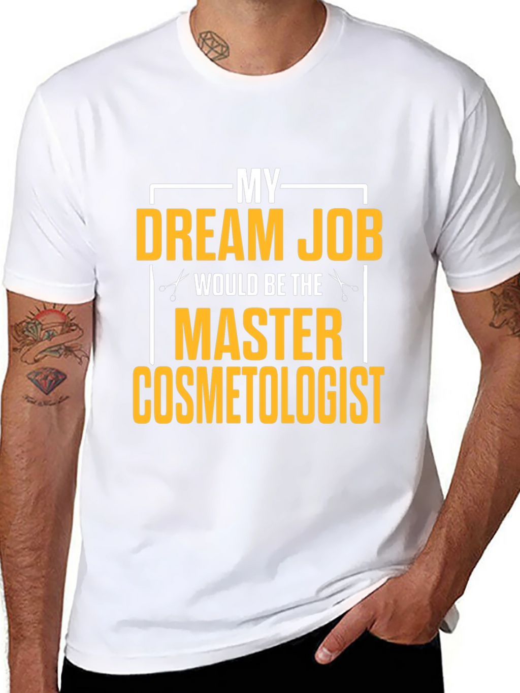 Dream Job Master Cosmetologist Graphic T-Shirt