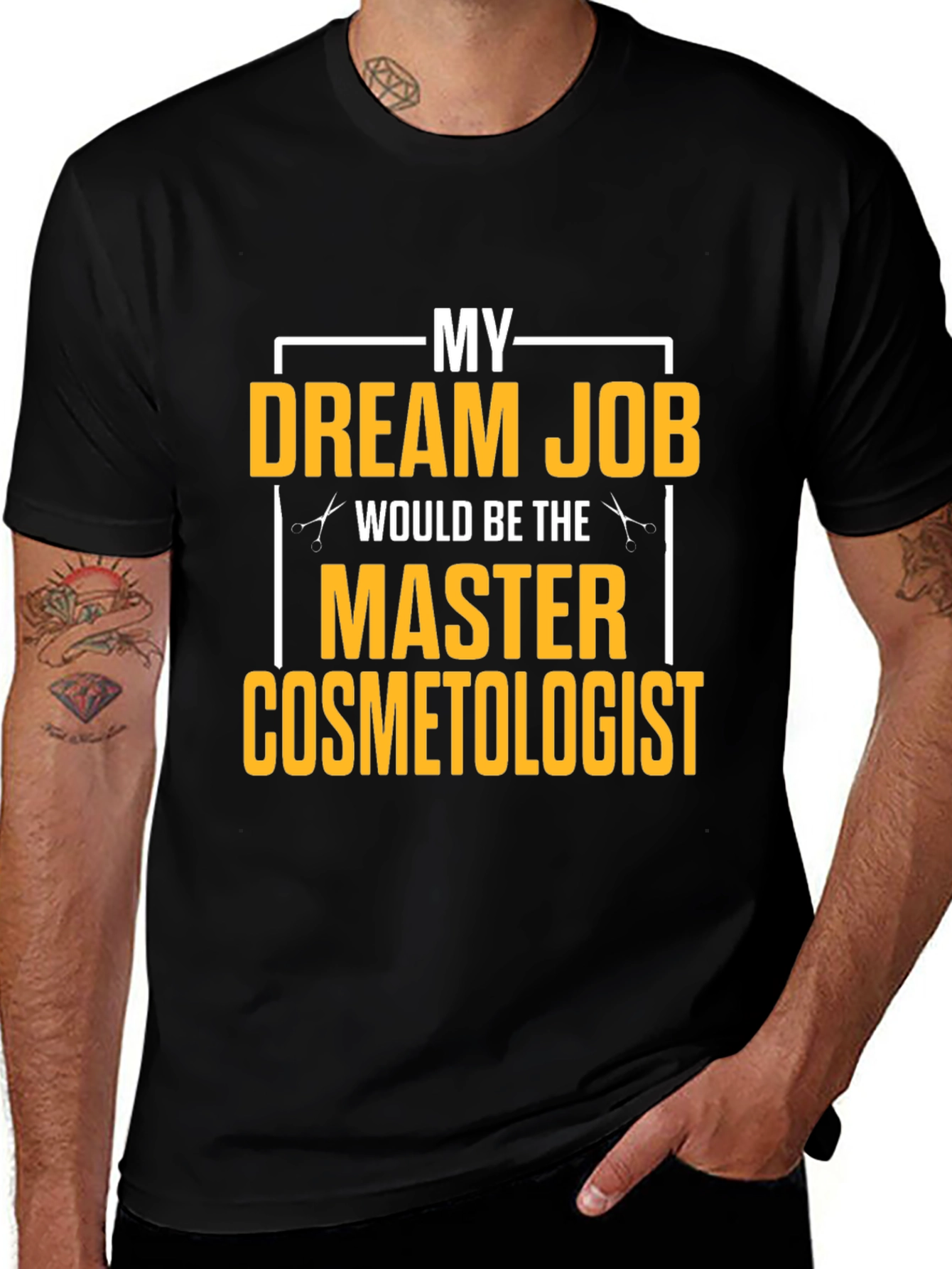 Dream Job Master Cosmetologist Graphic T-Shirt