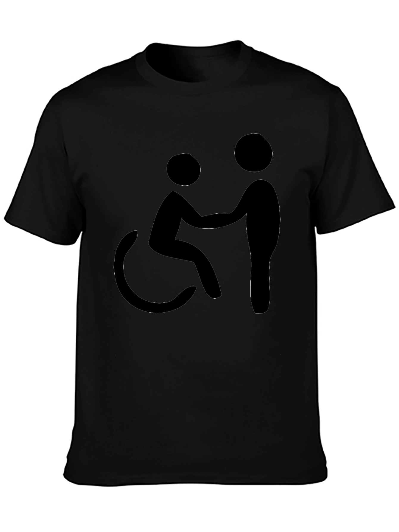 Inclusive Support Graphic Tee - Black