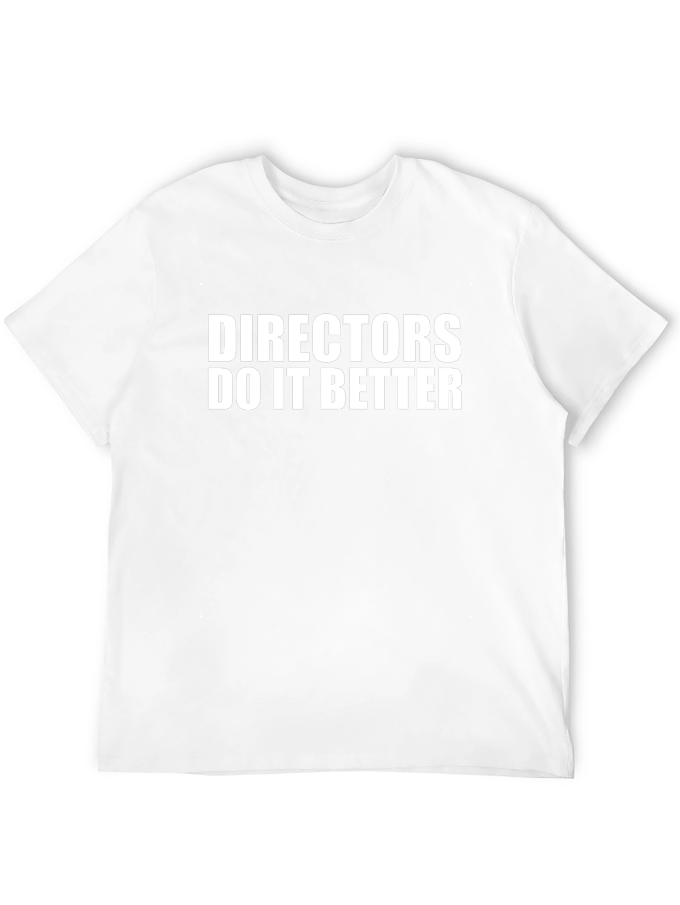 Directors Do It Better Black T-Shirt