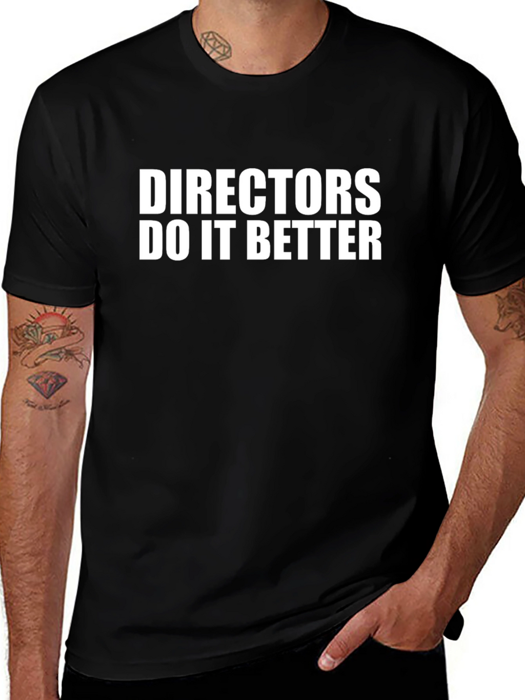 Directors Do It Better Black T-Shirt