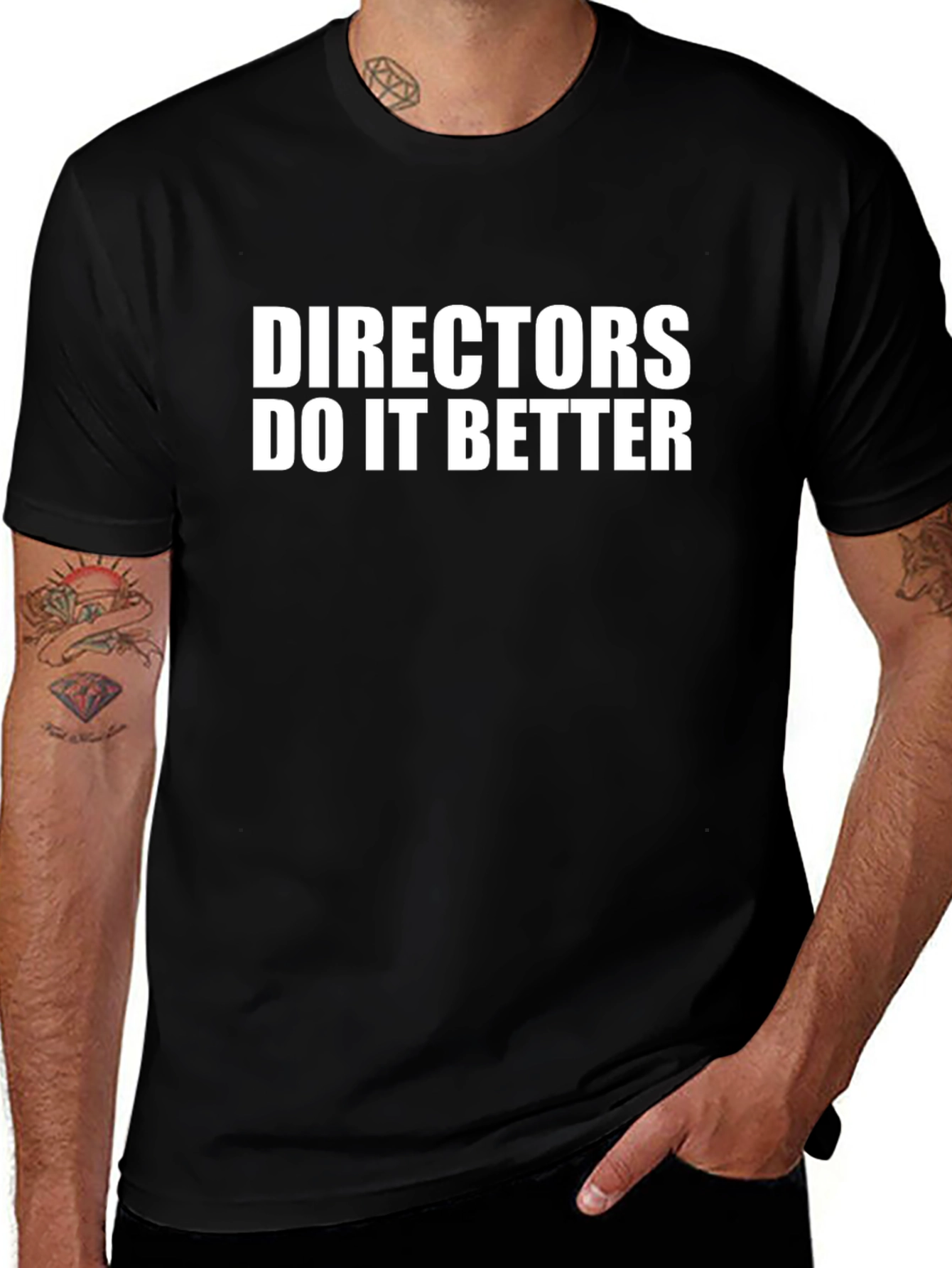 Directors Do It Better Black T-Shirt