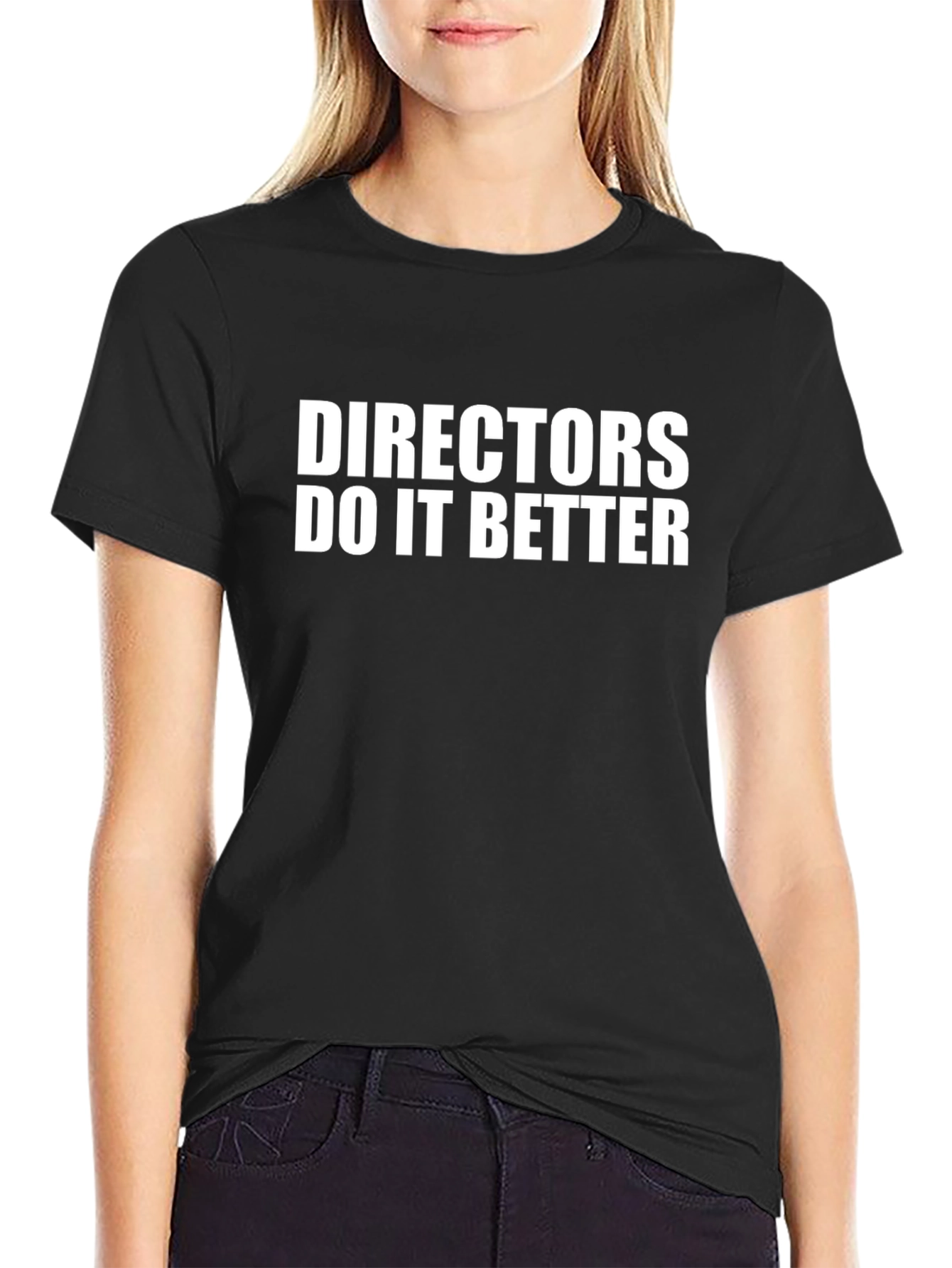 Directors Do It Better Black T-Shirt